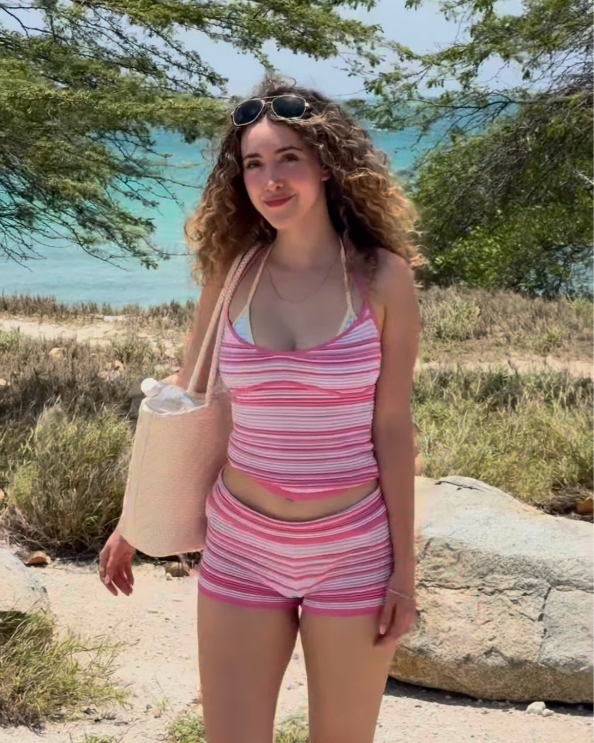 Cute pink set I wore to the beach in Aruba 🇦🇼💕☀️

#LTKdayinmylife #LTKgrwm #LTKootd