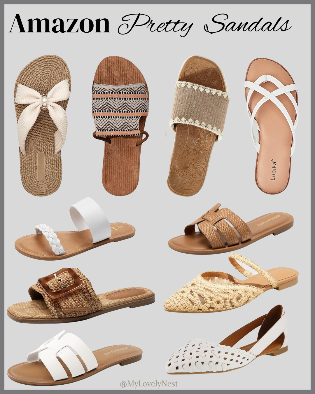 The Cutest Spring Sandals on Amazon Right Now.

Clothing, Shoes & Jewelry, Women, Shoes, Mules & Clogs. 

 #LTKMothersDay #LTKootd #LTKmomlife
