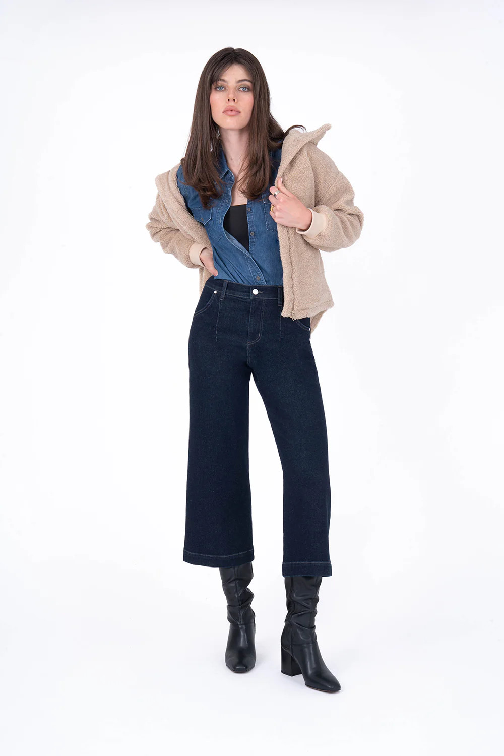 Level99 | Rowan Faux Shearling Jacket | Level 99 Jeans