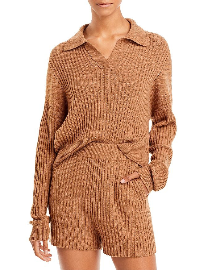 rag & bone
            
    
                    
                        Maxine Ribbed Knit Polo... | Bloomingdale's (US)