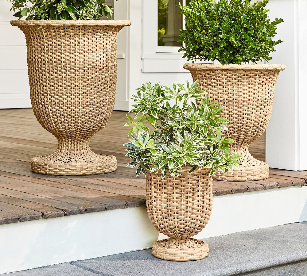 Julia Berolzheimer Woven Planter | Pottery Barn (US)