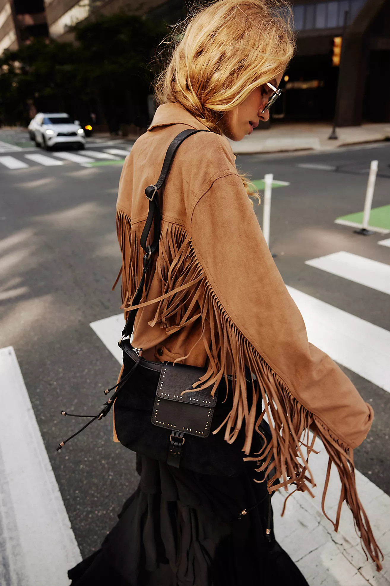 We The Free Fringe Out Vegan Suede Jacket | Free People (Global - UK&FR Excluded)
