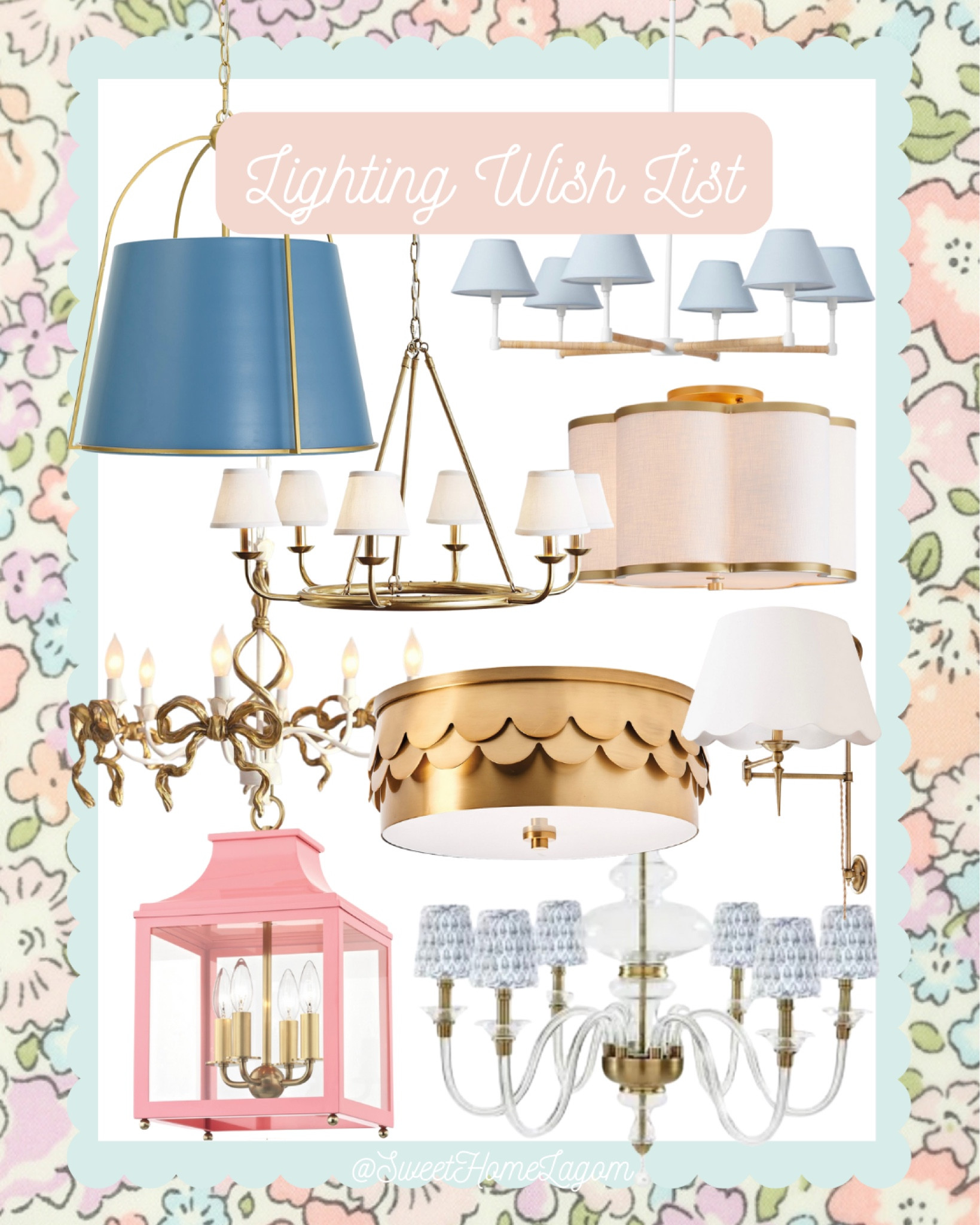 Finding lighting you love has to be the hardest part of decorating! We need new lighting so bad and I’ve rounded up some of my favorites for you (and to save for myself when I’m ready to buy!😆)


Grandmillennial, pink, blue, bows, shabby chic, girly, traditional, southern living, LoveShackFancy, Ballard designs, scallop, gold, brass, lighting 

#LTKstyletip #LTKfindsunder100 #LTKhome