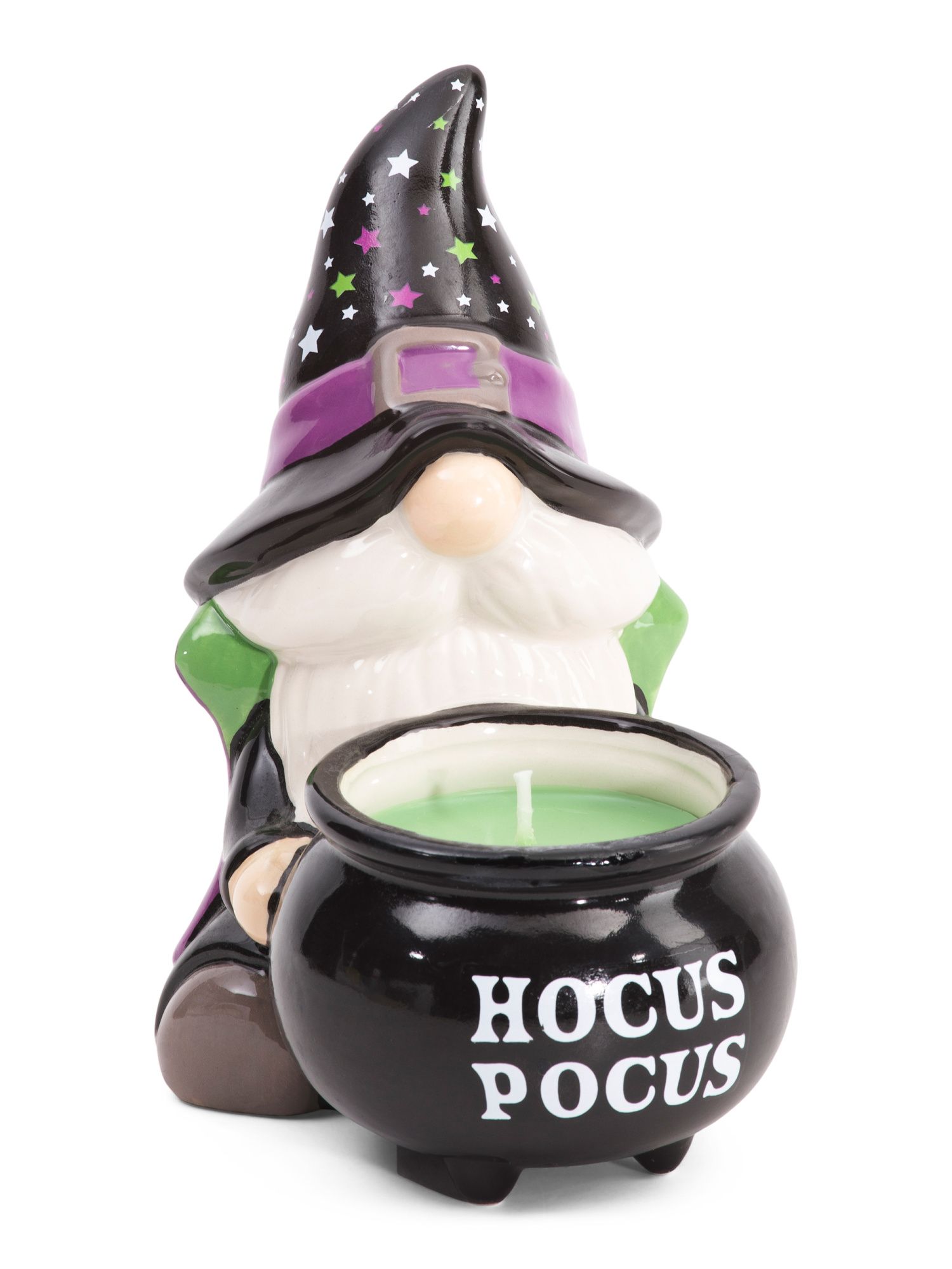 8oz Hocus Pocus Witch Gnome Candle | TJ Maxx