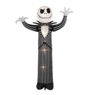 Disney 10 ft Animated Reaching Jack Skellington Halloween Inflatable 22GM29788 | The Home Depot