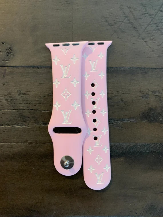 LV Apple Watch band . Apple Watch Louis Vuitton Fully customizable | Etsy (US)
