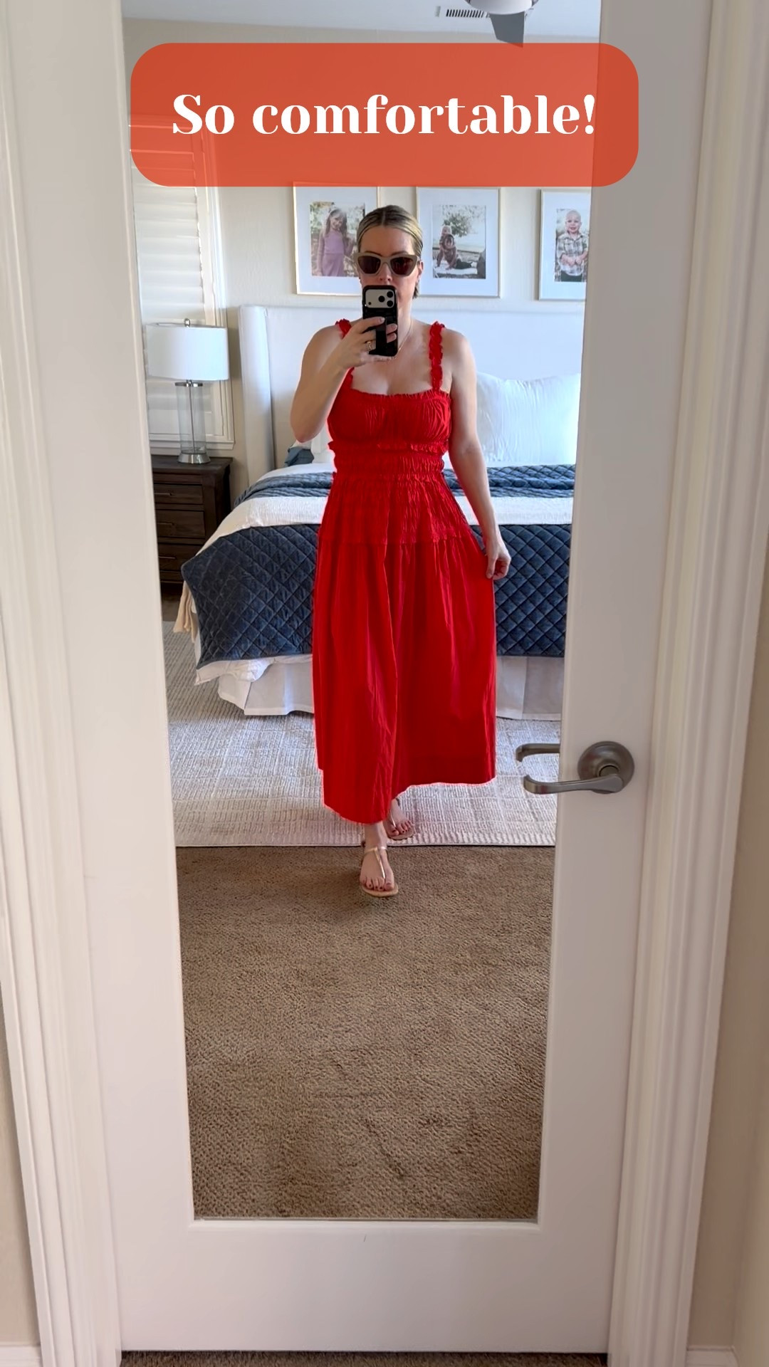 Found the perfect red dress for Hawaii! It’s on sale at Nordstrom. ❤️ This Doen smocked midi is a total workhorse for a tropical getaway. I’ve paired it with simple gold sandals and a dainty necklace for an effortless daytime look, but it pairs just as easily with my woven clutch and cork heels for a sunset dinner. 🥂 I’m in small. TTS. 

#LTKSaleAlert #LTKOver40 #LTKTravel

#LTKSaleAlert #LTKOver40 #LTKTravel