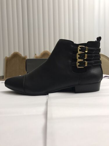 Vince Camuto Davilla Black Leather Booties Size 8.5M  | eBay | eBay US