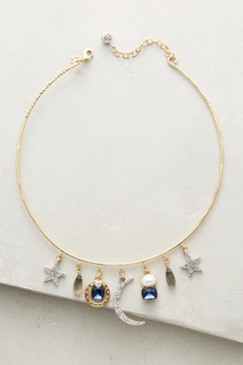 Astronomy Charm Choker | Anthropologie (US)