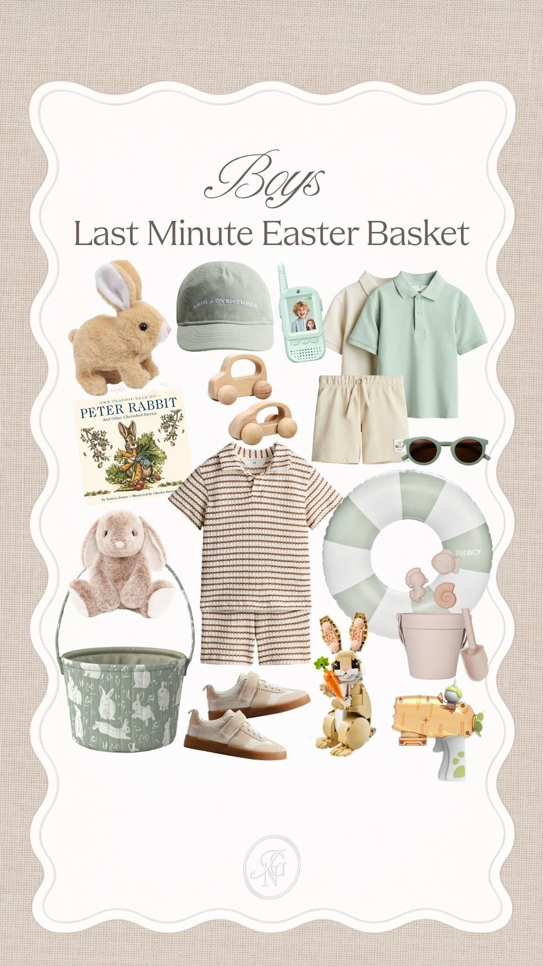 Boys Easter basket ideas! Cute spring outfits, toys, books, and practical finds for a fun and elevated Easter basket. ✨🐰

#easterbasket #easterbasketideas #boysfashion #kidsgiftideas #toddlerstyle #springstyle #eastergifts #kidsstyle 

 

#LTKSeasonal #LTKKids