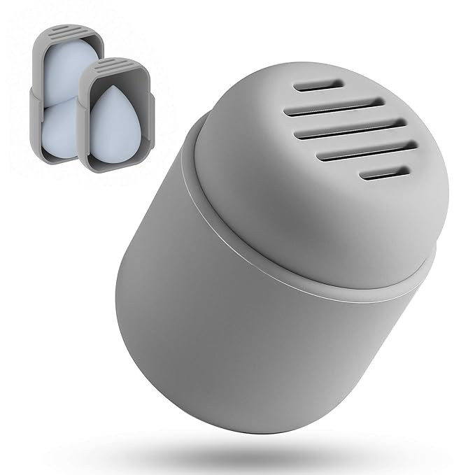 BEZOX Makeup Sponge Holder for Travel, Cosmetic Blender Silicon Storage Case, Make-up Face Sponge... | Amazon (US)