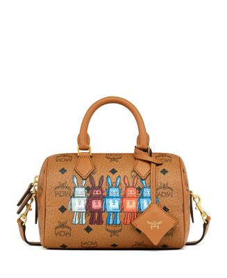 MCM Ella Visetos Boston Hybrid Shoulder Bag | Bloomingdale's MCM | Bloomingdale's (AU)