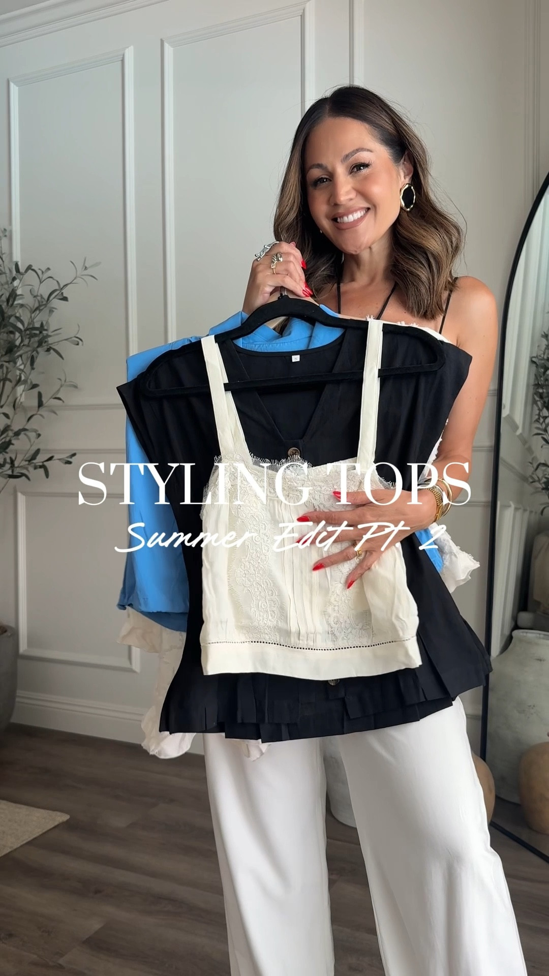 Amazon tops styling: summer edit pt 2
Sizing info:
look 1
Corset top / small 
White pants / small
Look 2
Eye lit top / small 
Wide leg jeans / 26
Look 3
Lace top / small 
Bubble skirt / small 
look 4
Crop button up / small 
Linen drawstring pants  / small
Look 5
Button too  / small 
Jeans / small (2)
Look 6
Halter top small 
Shorts / small 
I’m 5’4”/130

#LTKOver40 #LTKSummerEdit #LTKStyleTip

#LTKBeauty #LTKSeasonal #LTKU