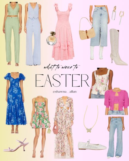 EASTER VIBES

Easter outfit, church outfit, spring refresher, pastels 

#LTKfindsunder100 #LTKSeasonal #LTKstyletip