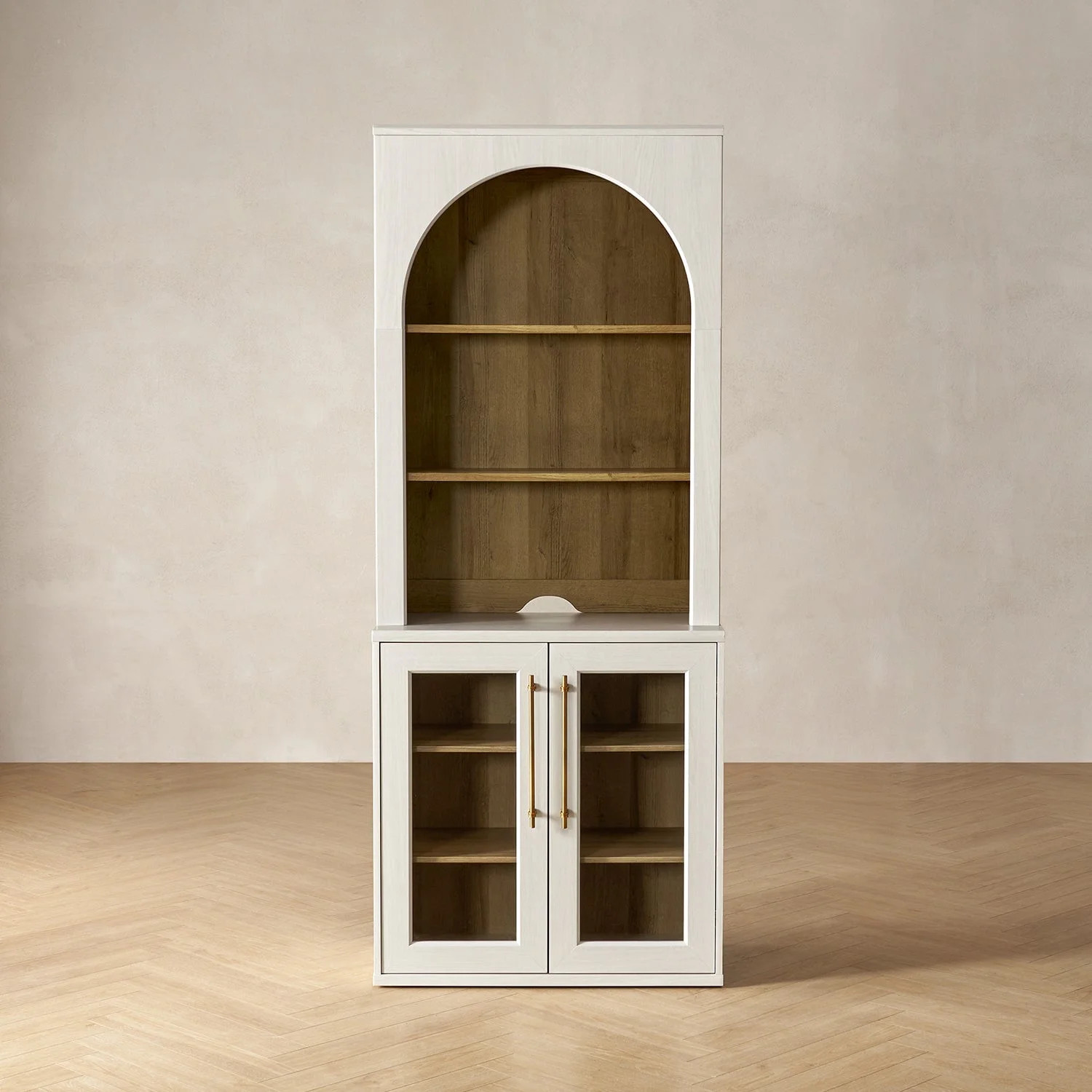 Mopio Blake Storage Cabinet with Hutch, Sideboard Buffet Cabinet with Storage, Kitchen Pantry Cab... | Walmart (US)