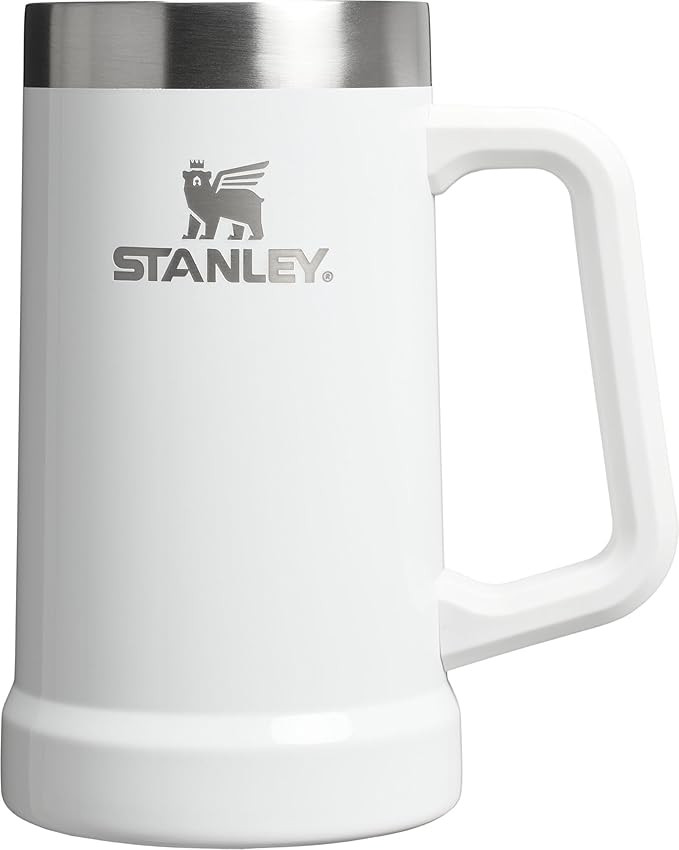 Stanley Stay-Chill Beer Stein 24 oz | Heavy Duty Big Grip Handle | Beer Tumbler Drink Cup, Holds ... | Amazon (US)