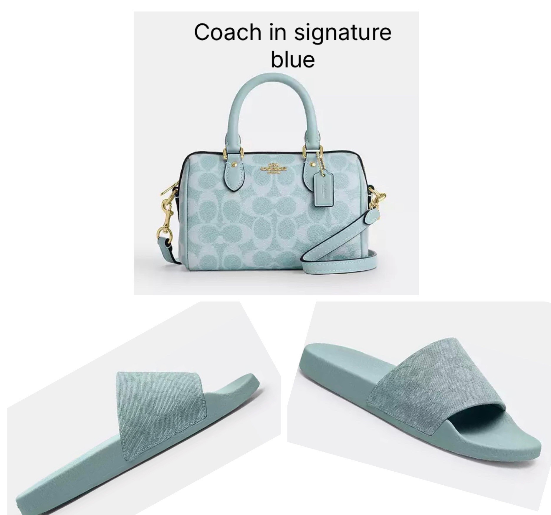 Coach in signature blue!

#LTKgrwm #LTKootd #LTKdayinmylife