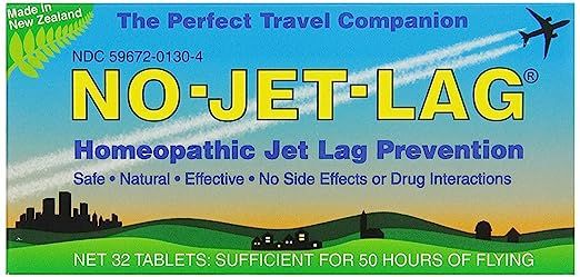 Miers Labs No Jet Lag Homeopathic Remedy + Fatigue Reducer for Airplane Travel Across Time Zones ... | Amazon (US)