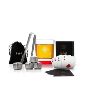 JoyJolt Poker King of Diamonds Whiskey Gift Set | Macys (US)