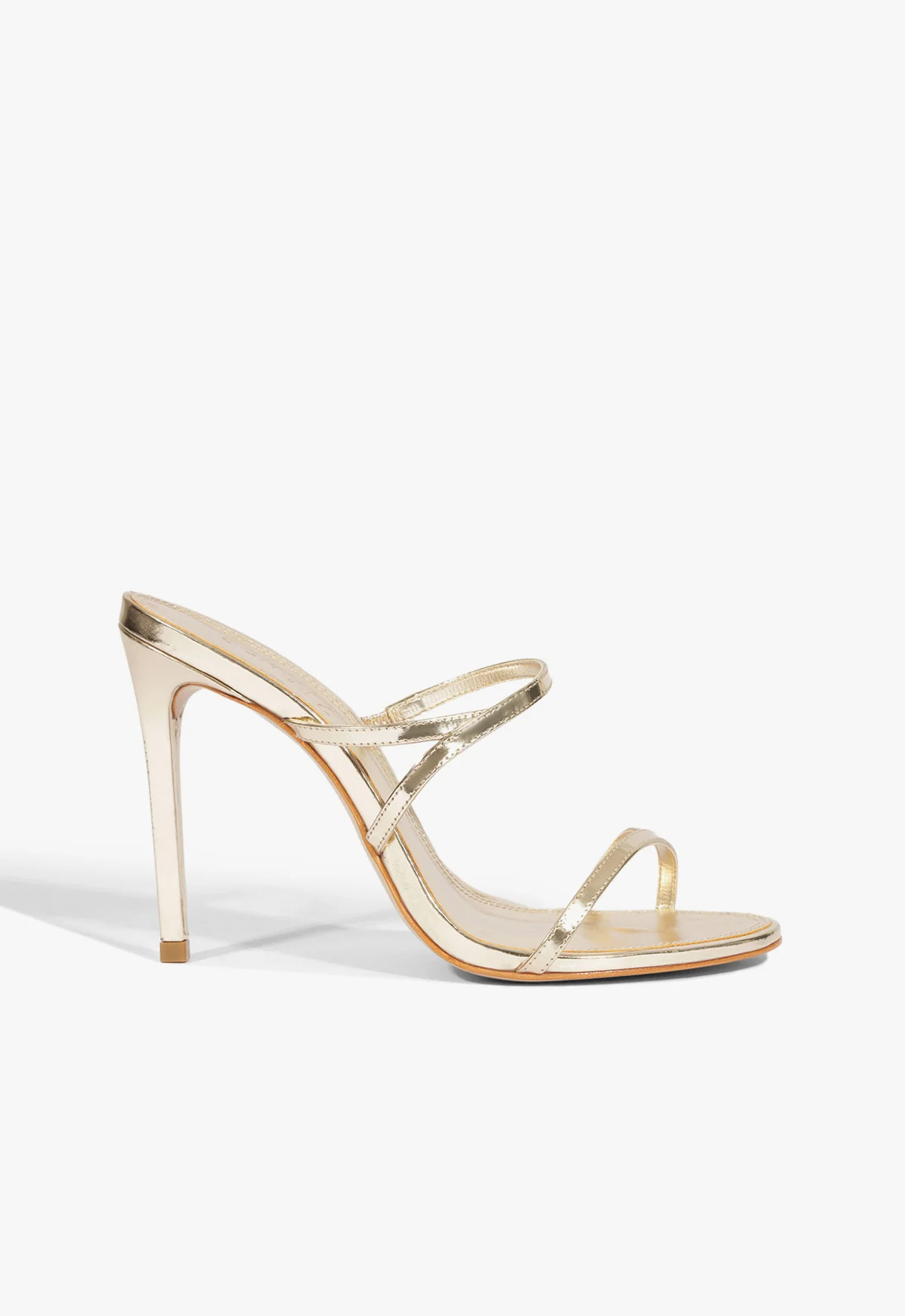 Diana Stiletto Sandal | Gold | Metallic | Schutz (US)
