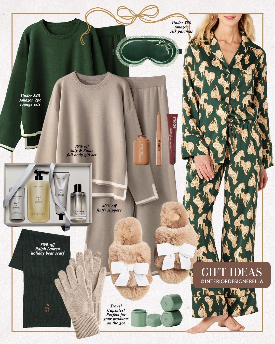 Under $30 Amazon silk pajamas + $40 Amazon 2pc lounge sets!✨ Share this post with a friend!!🤗 Click on the “Winter OOTD” collection on my LTK to shop this post and more!🤗 Have an amazing day!! Xo!!

#LTKGiftGuide #LTKFindsUnder100 #LTKHoliday