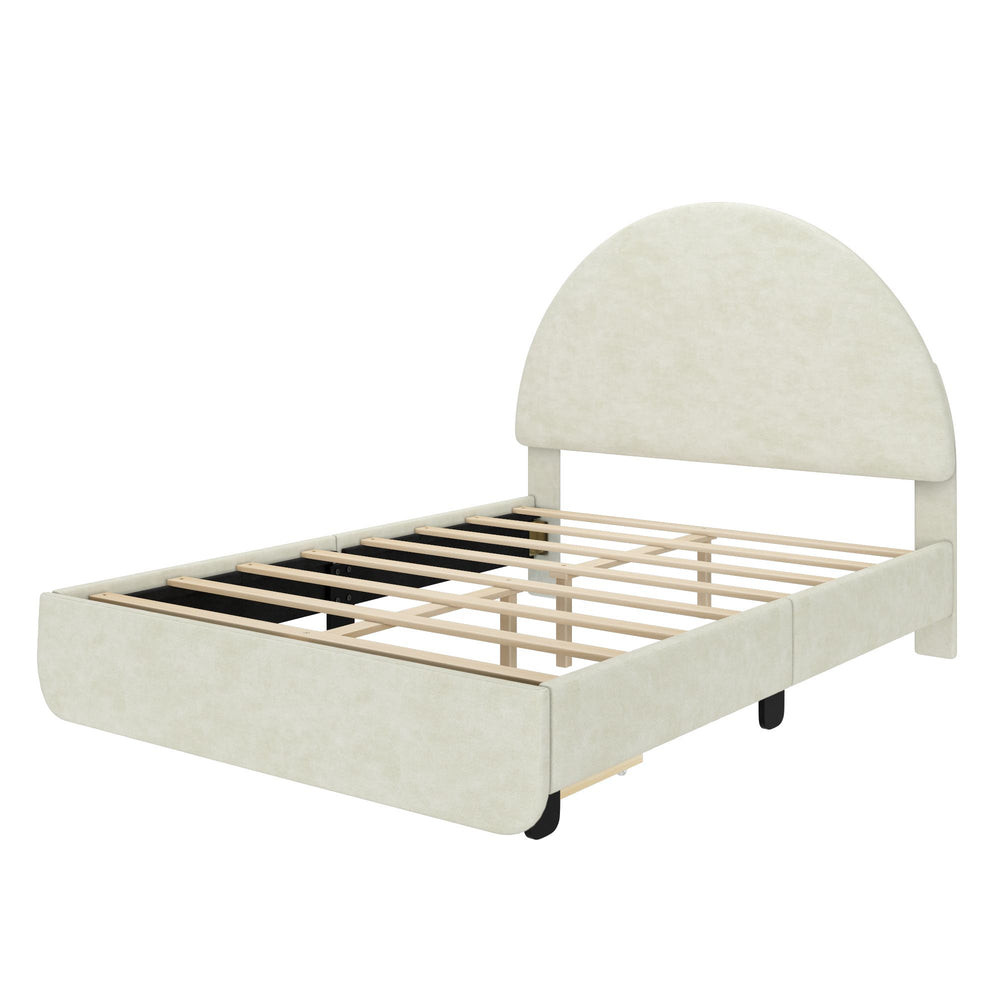 Kenzie Upholstered Full Bed | max & lily
