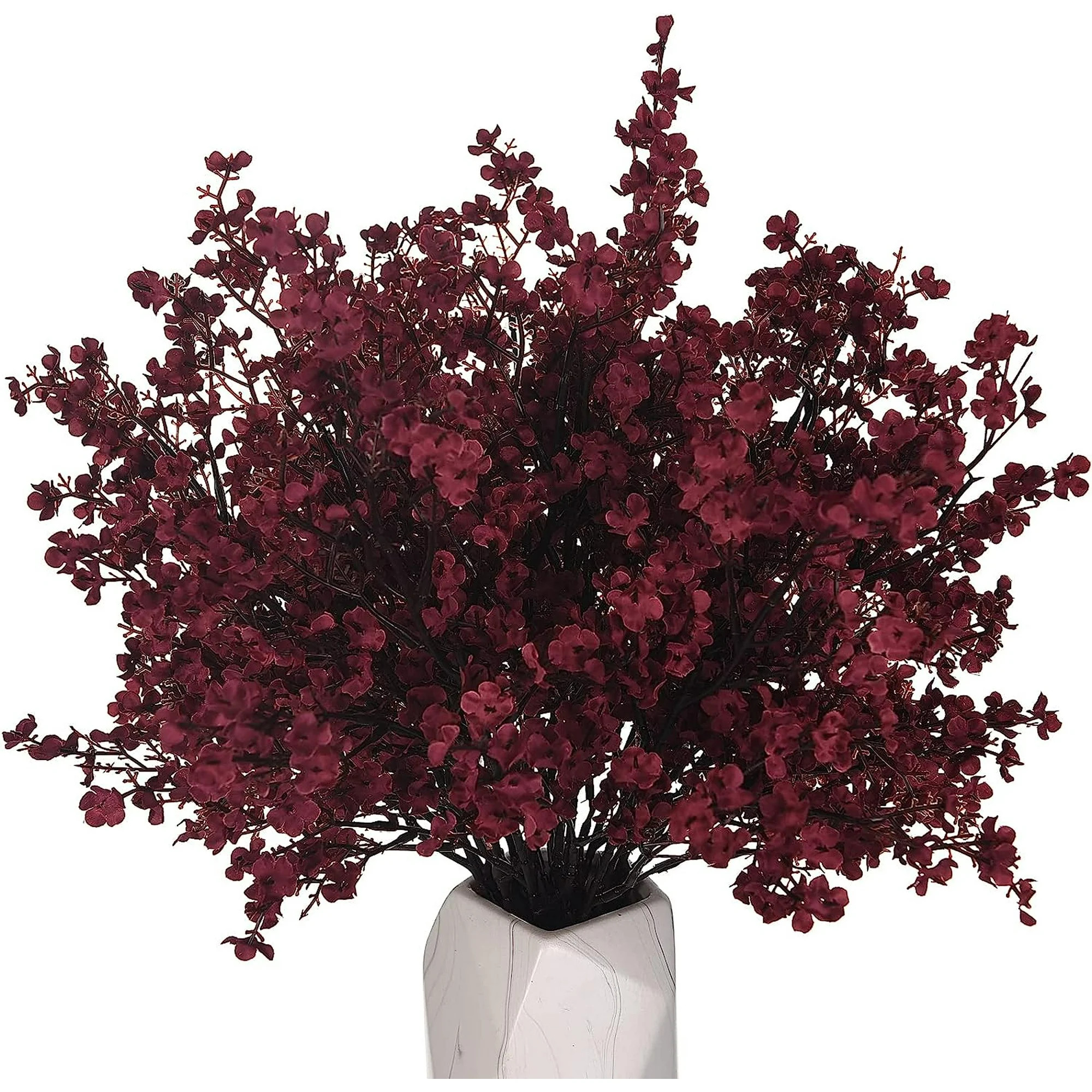 15 Pcs Babys Breath Artificial Flowers Real Touch Faux Silk Gypsophila Bouquet Fake Plastic Flowe... | Walmart (US)