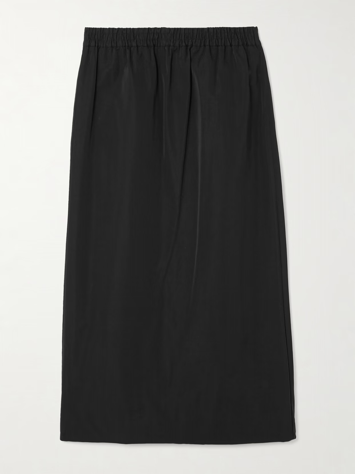 CARVEN - Satin Midi Skirt - Black | NET-A-PORTER (US)
