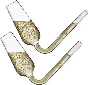 Champagne Flutes Guzzler Glasses, Champagne Glasses, Champagne Flute Shooters, The Champagne Glas... | Amazon (US)