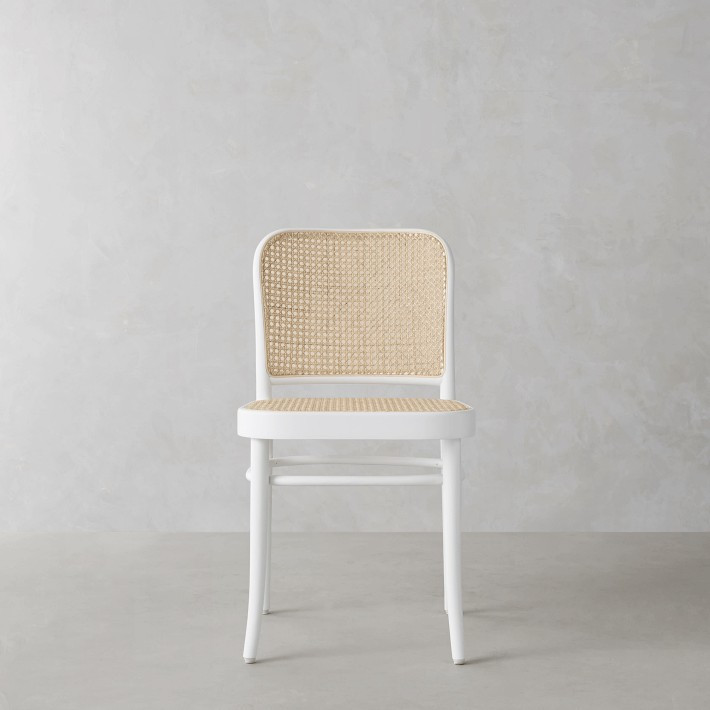Ton 811 Caned Dining Side Chair, White | Williams-Sonoma
