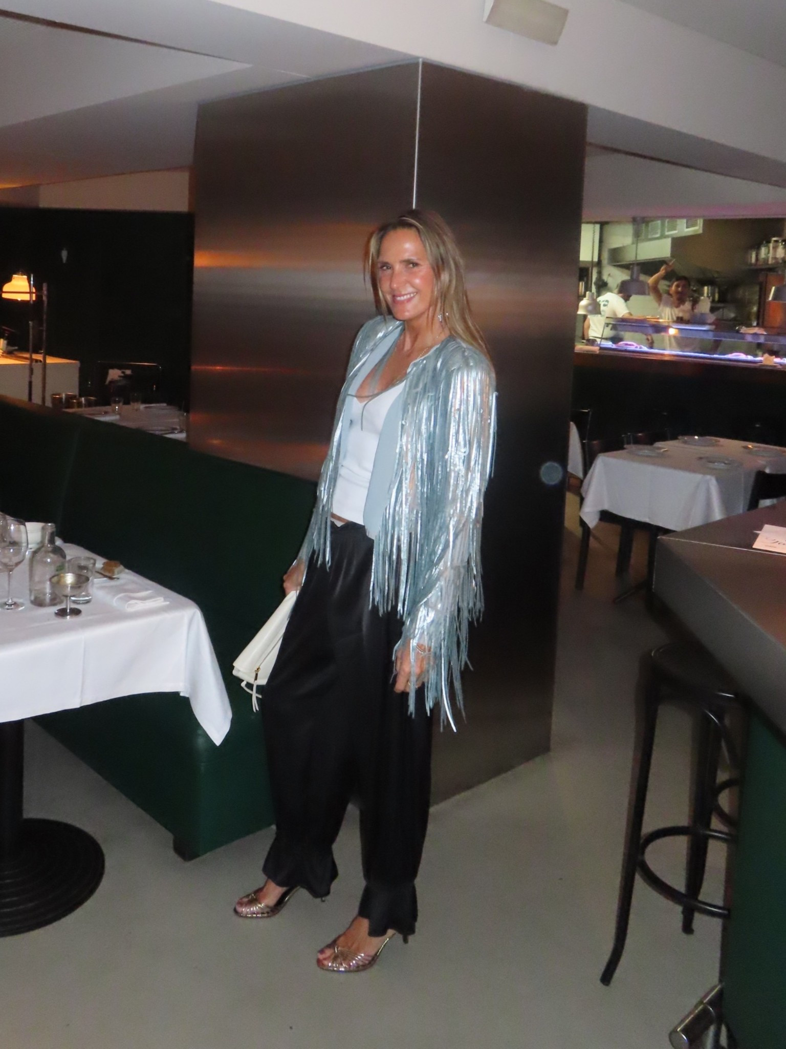 Glamorous in a fringed jacket and black satin pants

#LTKaustralia #LTKstyletip #LTKshoes