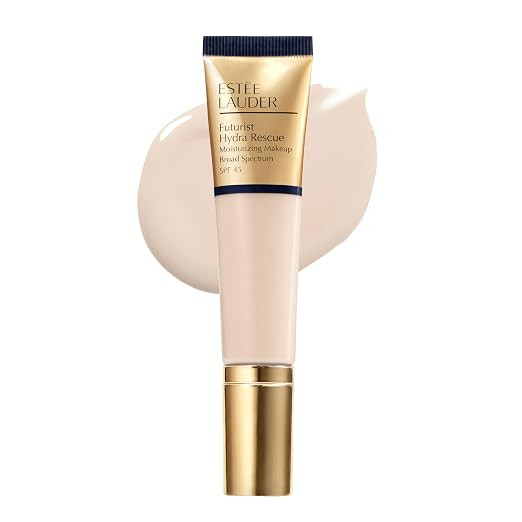 Estée Lauder Futurist Hydra Rescue Moisturizing Foundation Makeup SPF 45 for a 12-Hour Glow, 1.2... | Amazon (US)