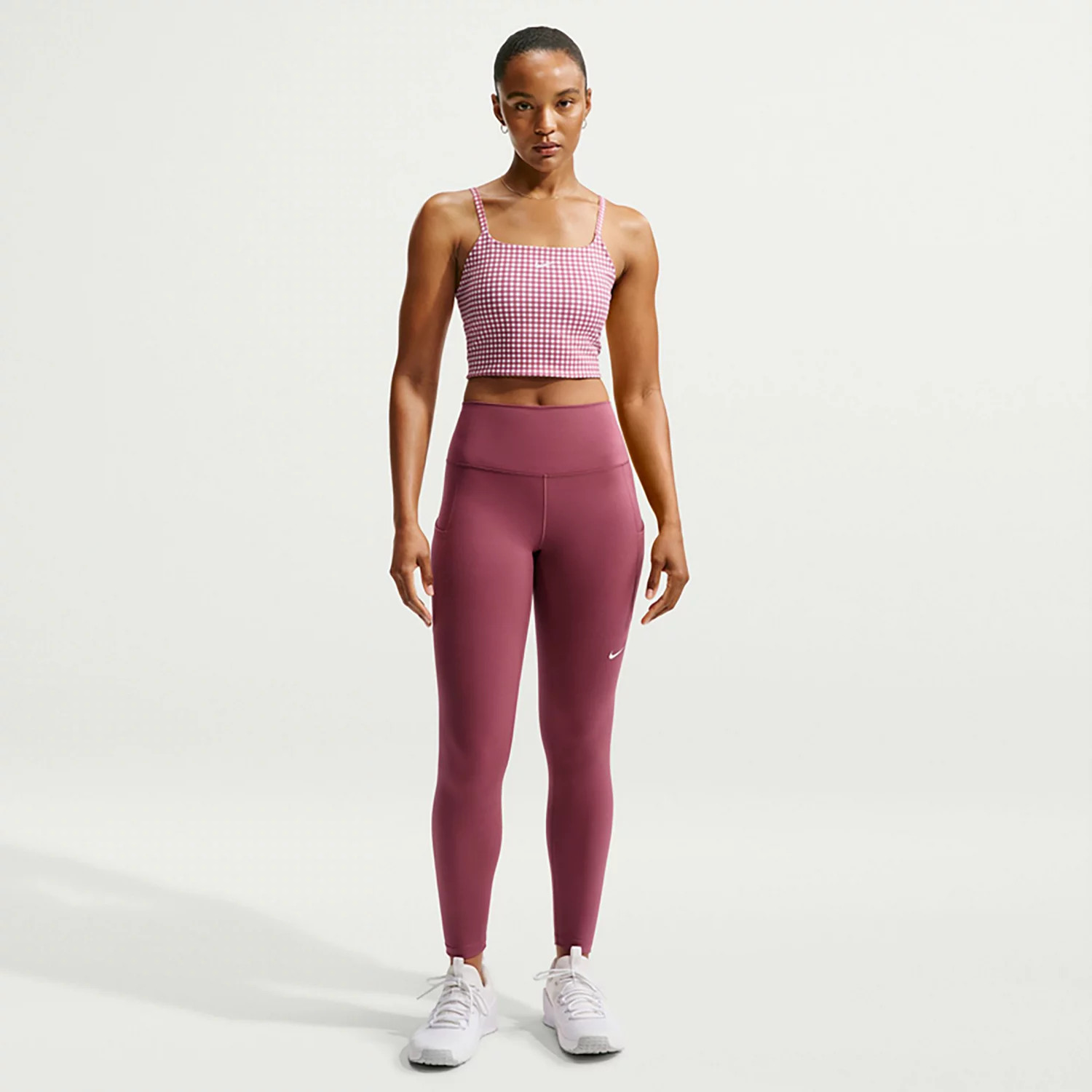 Nike Women's Dri-FIT Gingham Sports Bra | Academy Sports + Outdoors