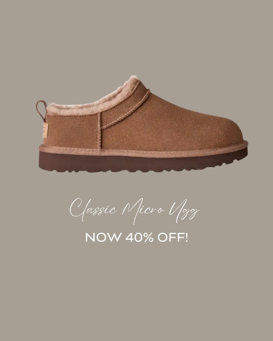 For any autumn planners… the classic micro Uggs are now 40% off 👏

#LTKshoes