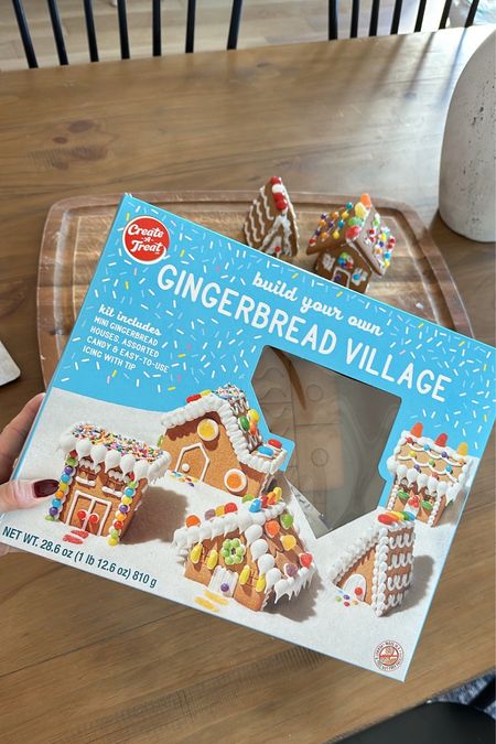 Build your own gingerbread village! Rounding up my favorite kits that make it easy 🤎  This exact kit came from Big Lots!

Gingerbread house, gingerbread village, Christmas craft, Christmas activity, cookie decorating 

#LTKHoliday #LTKSeasonal