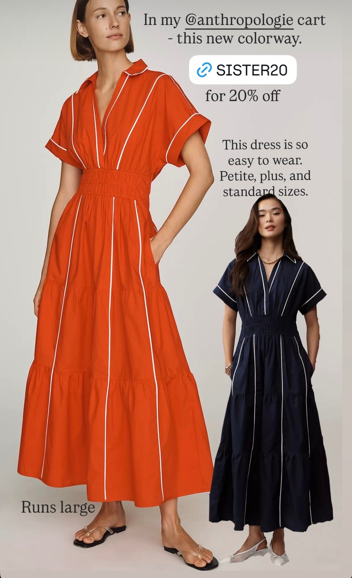 Anthropologie Somerset Maxi Dress, 20% off with code SISTER20. Runs large.

#LTKMidsize #LTKPlusSize #LTKPetite