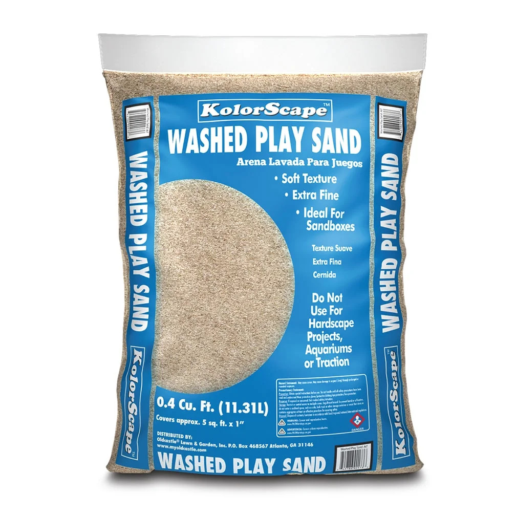 Kolorscape Outdoor Decorative Extra Fine Washed Play Sand .4CF - Walmart.com | Walmart (US)