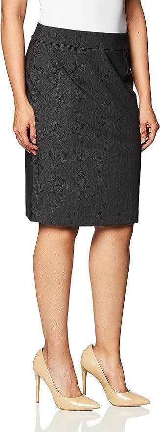 Calvin Klein Women's Straight Fit Suit Skirt (Regular and Plus Sizes) | Amazon (US)