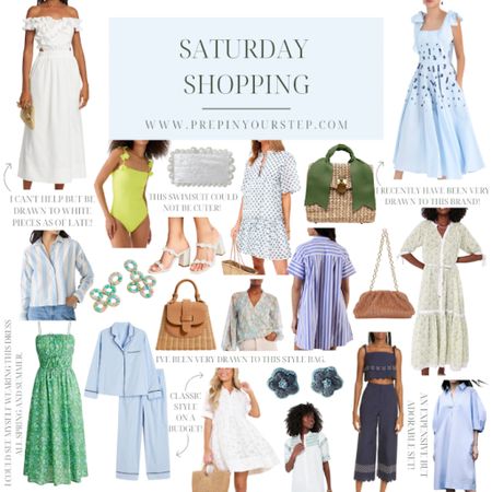 Hopeful that Saturday Shopping roundups geared toward warmer weather will bring it our way! With a month and a half of weekends with plans to stay in town, my shopping has been geared toward a busy and fun May and June. Whether you have a trip coming up or just love shopping for warmer weather styles I think you’ll love today’s round up on the blog. Visit www.PrepInYourStep.con for links to each of the products shown! 

#LTKSeasonal #LTKunder100 #LTKunder50