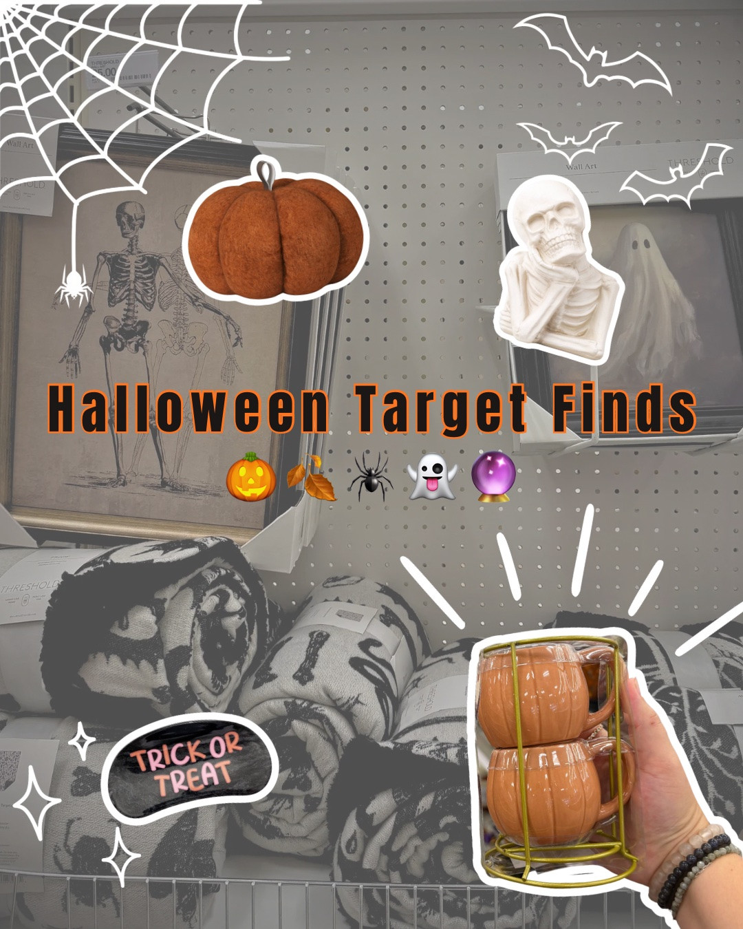 halloween finds at target | halloween | pumpkin | espresso mugs | claw clip | women’s clothes | skeleton | pillows | throw blankets

#LTKSeasonal #LTKKids #LTKmomlife