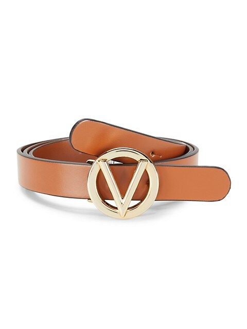 Valentino by Mario Valentino Baby V-Logo Leather Belt on SALE | Saks OFF 5TH | Saks Fifth Avenue OFF 5TH