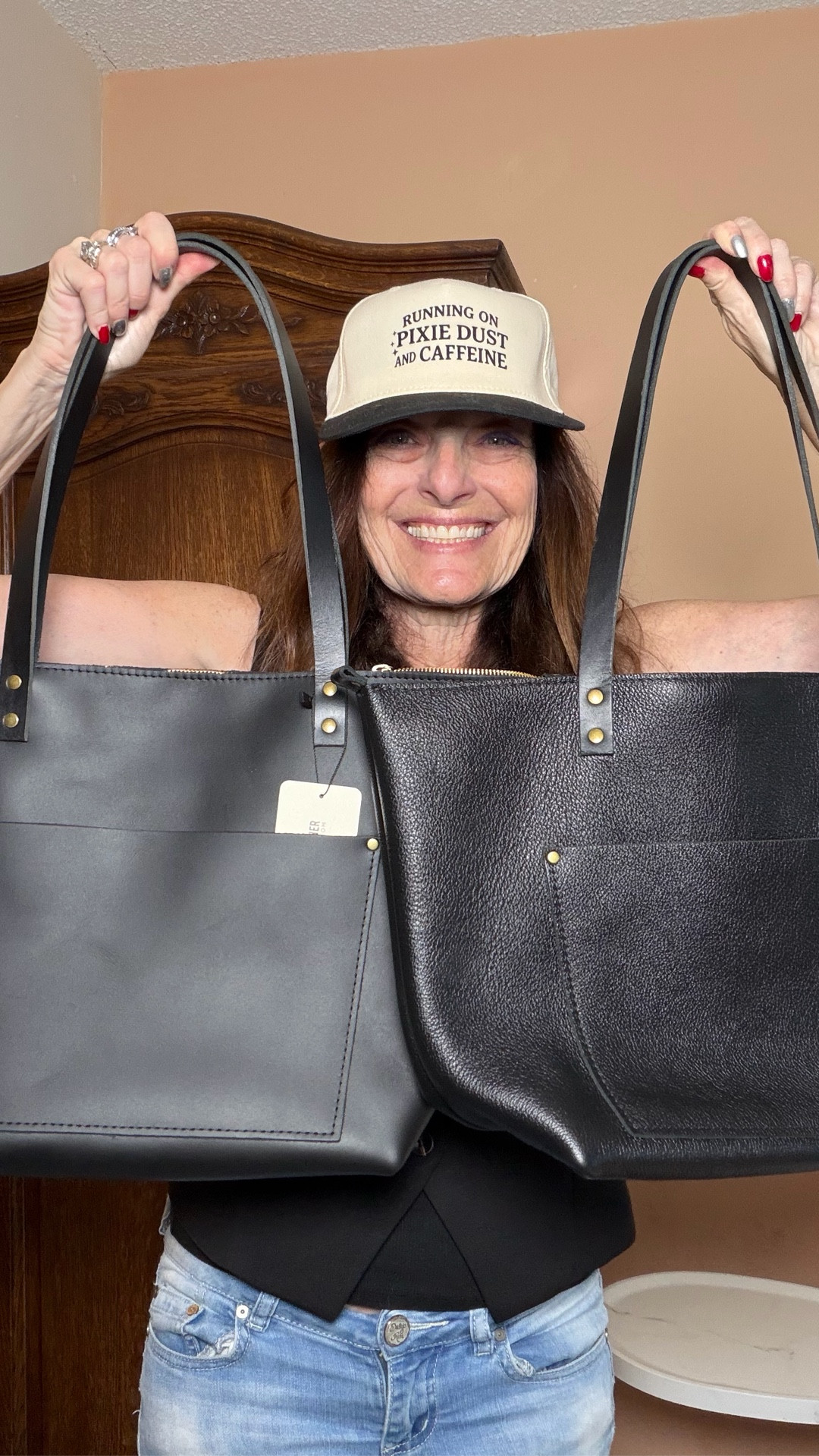The perfect leather totes do exist!🖤🖤💼💼

#LTKootd #LTKdayinmylife #LTKSaleAlert