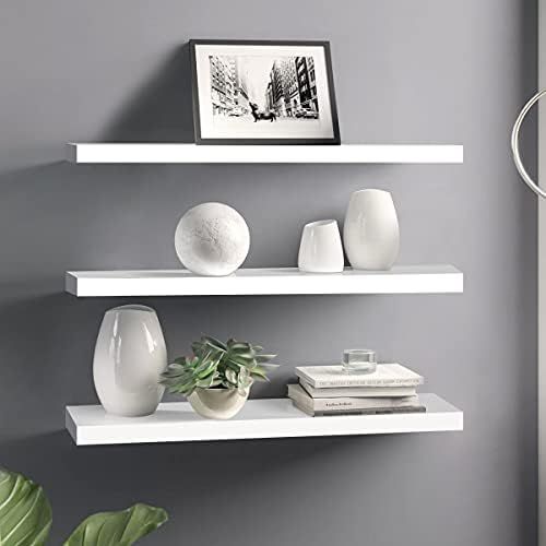 Wall Décor Floating Shelves,Book Display Shelf Wall Mounted Modern Style Home Decor Ledge Shelf,3 Pa | Amazon (US)