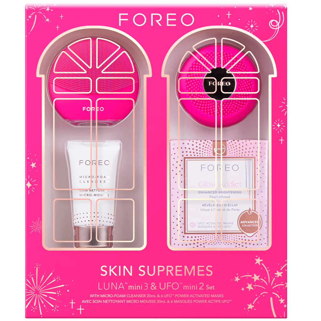 FOREO Skin Supremes LUNA Mini 3 & UFO Mini 2 Set (worth £325) | Currentbody (UK, IE)