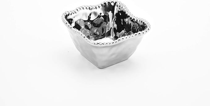 Pampa Bay Verona Porcelain Square Snack Bowl | Amazon (US)