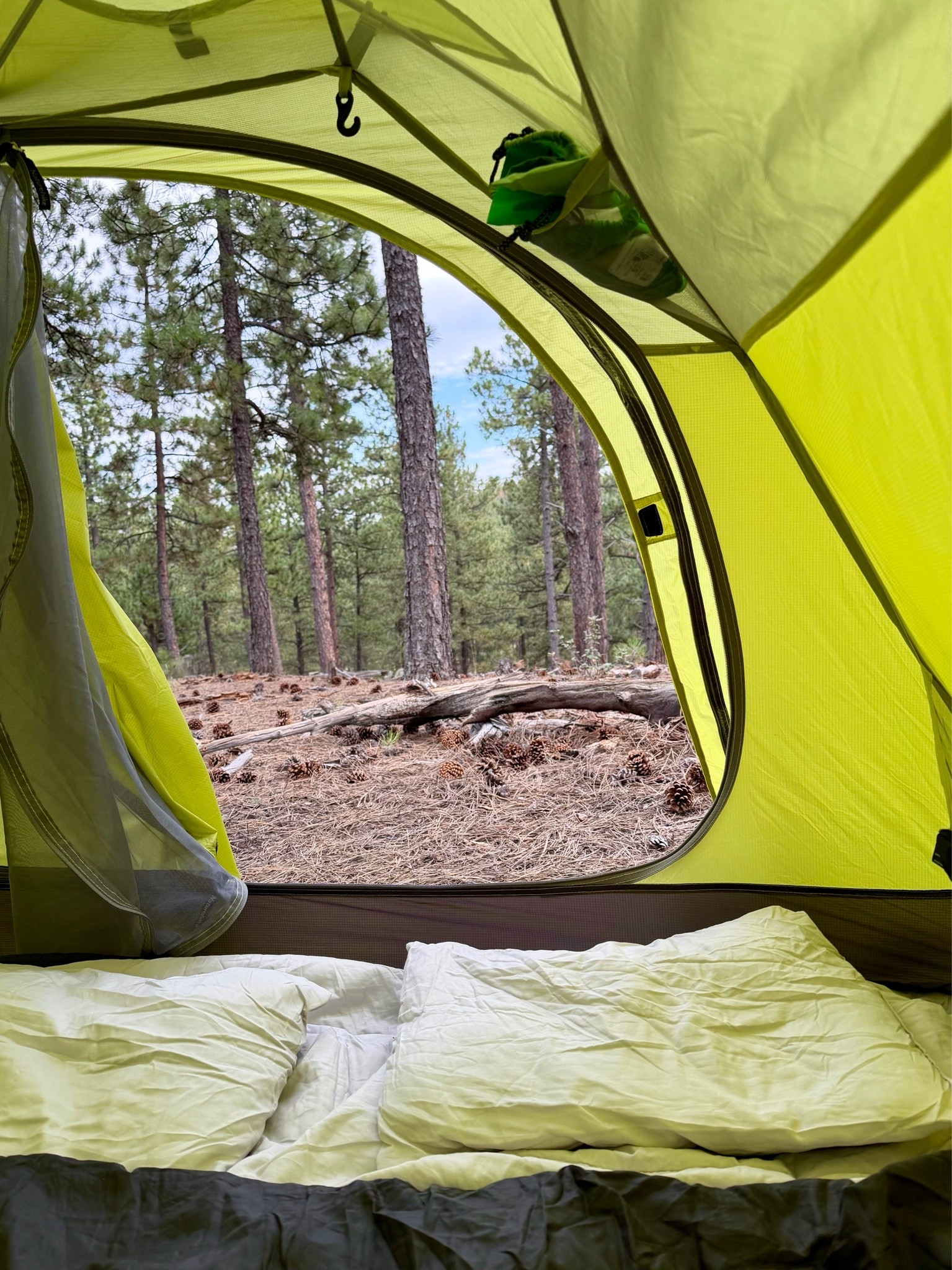 This is the best 3 person tent I have found and it’s under $100. My husband and  I used this for a 4 day backpacking trip. Super spacious for 2 people. I was able to put it together by myself in less than 5 minutes! It rained all night, one night and everything stayed perfectly dry. Great air flow as well. 10/10 for sure! 

Camping. Backpacking. Hiking.

#LTKSaleAlert #LTKActive #LTKTravel