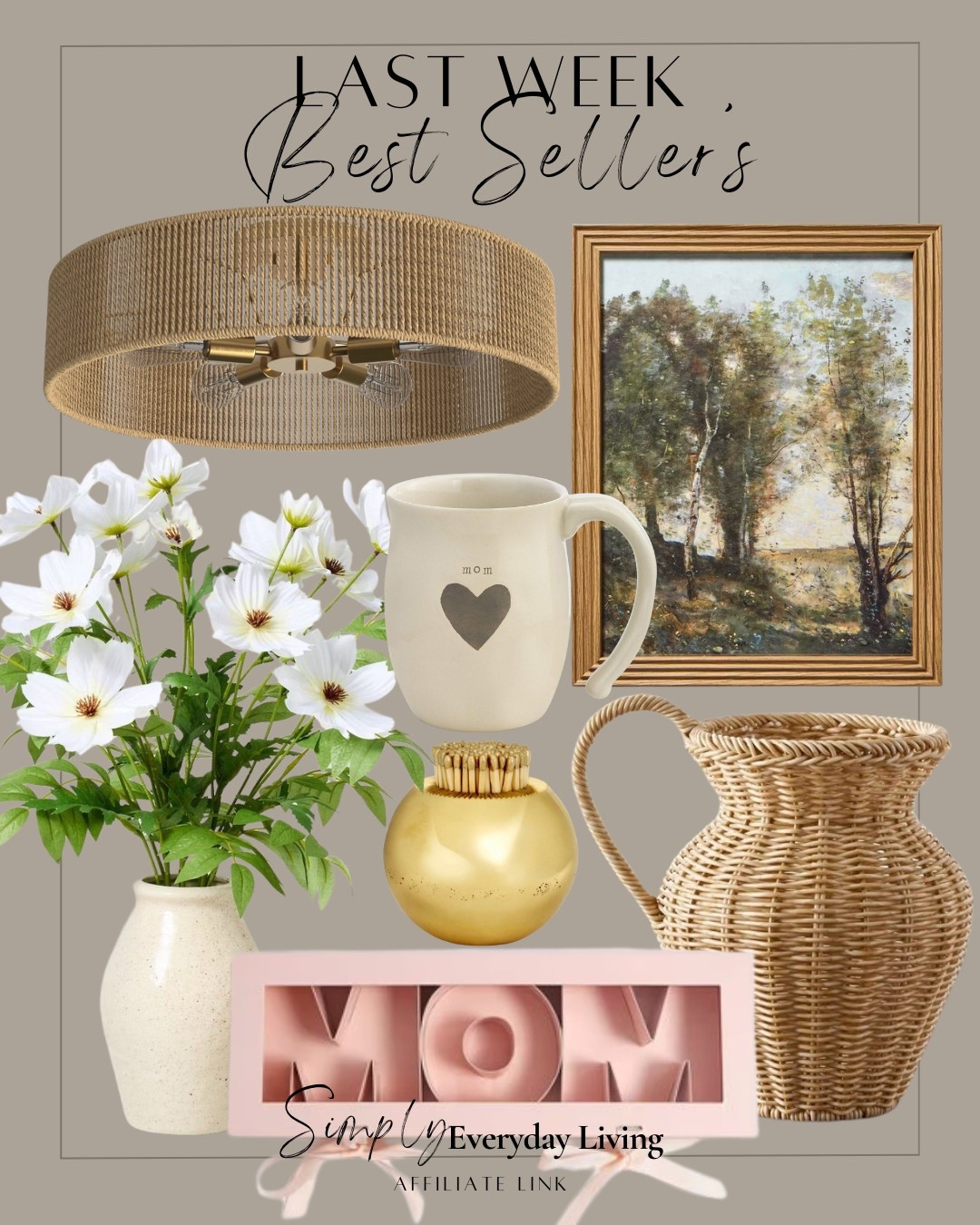 Last week best sellers 