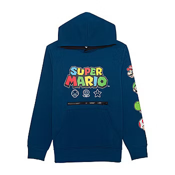 Little & Big Boys Super Mario Fleece Hoodie | JCPenney