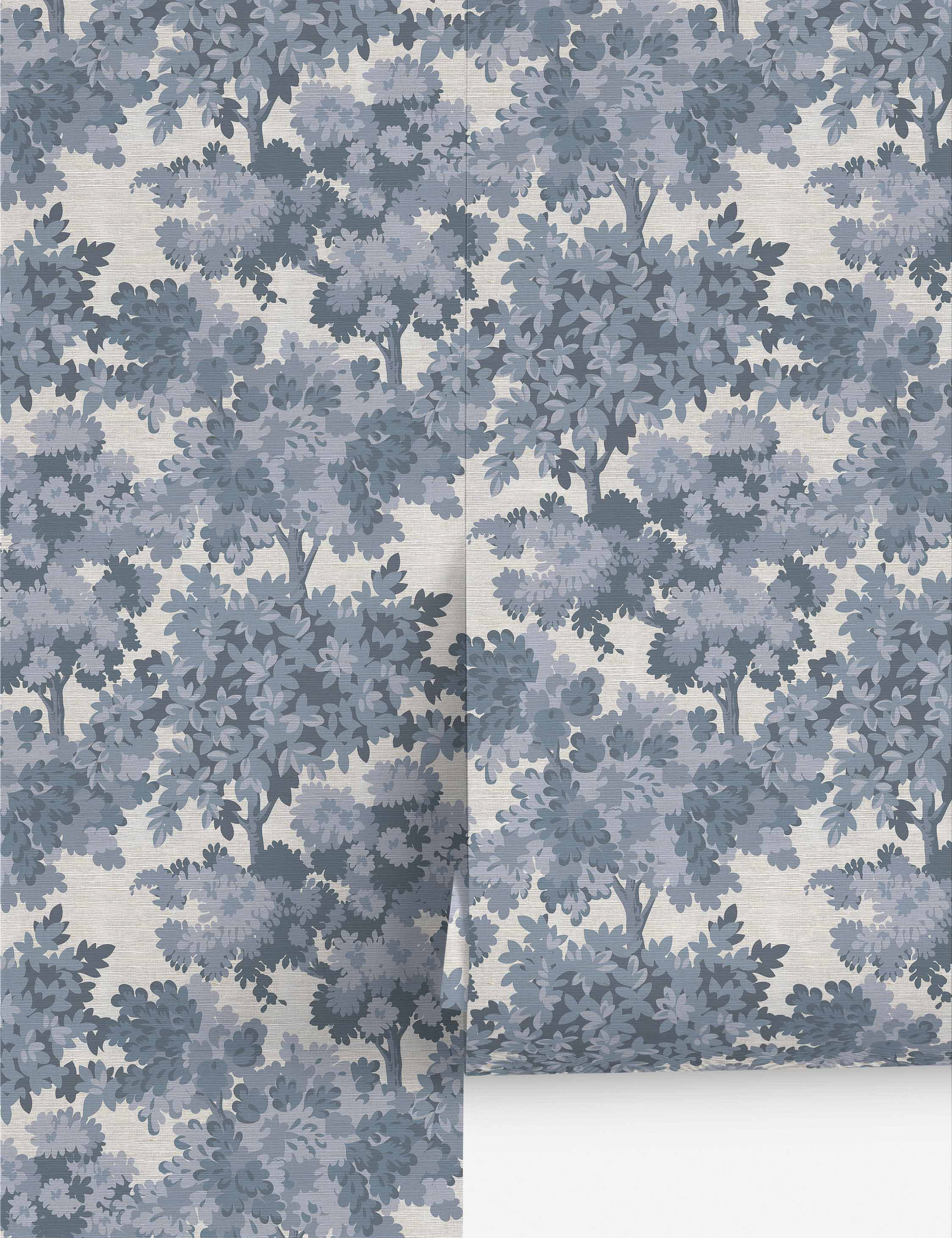 Breeland Faux Grasscloth Peel + Stick Wallpaper | Lulu and Georgia 