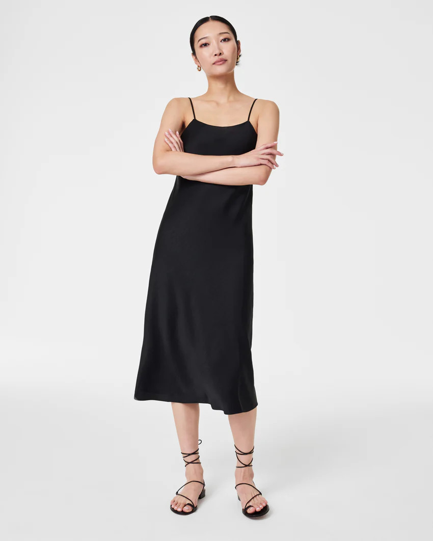 Carefree Crepe Reversible Slip Dress | Spanx